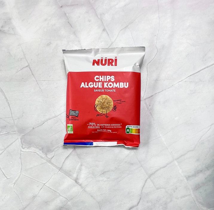 Chips with Tomato and Kombu Seaweed