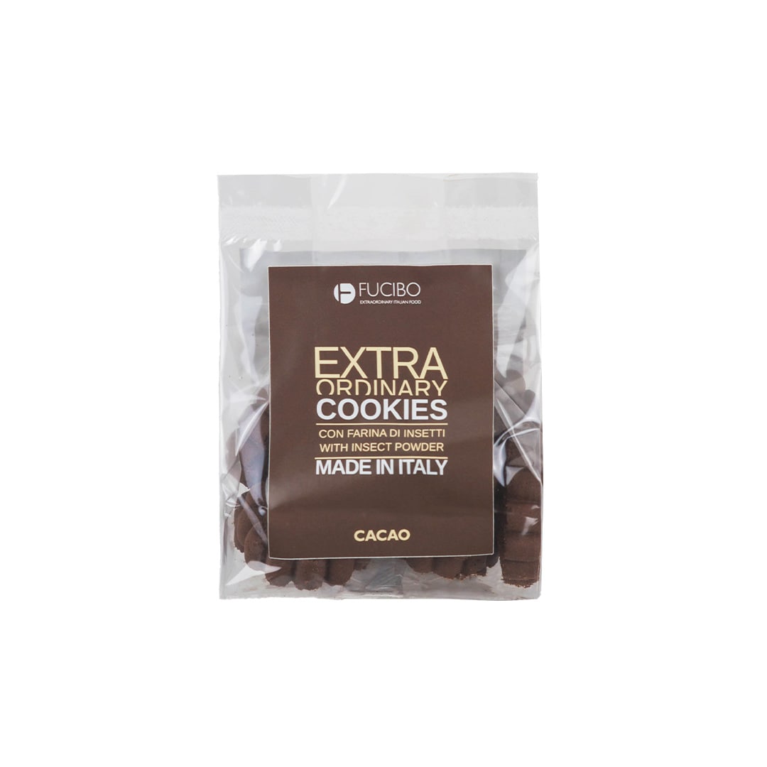 Fucibo - Cocoa corn cookies with insect powder - 21bites