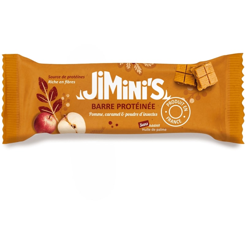 Jimini's - Apple Caramel protein bar - 21bites