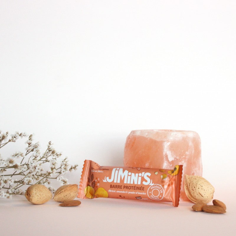 Jimini's - Apricot almonds insect protein bar - 21bites