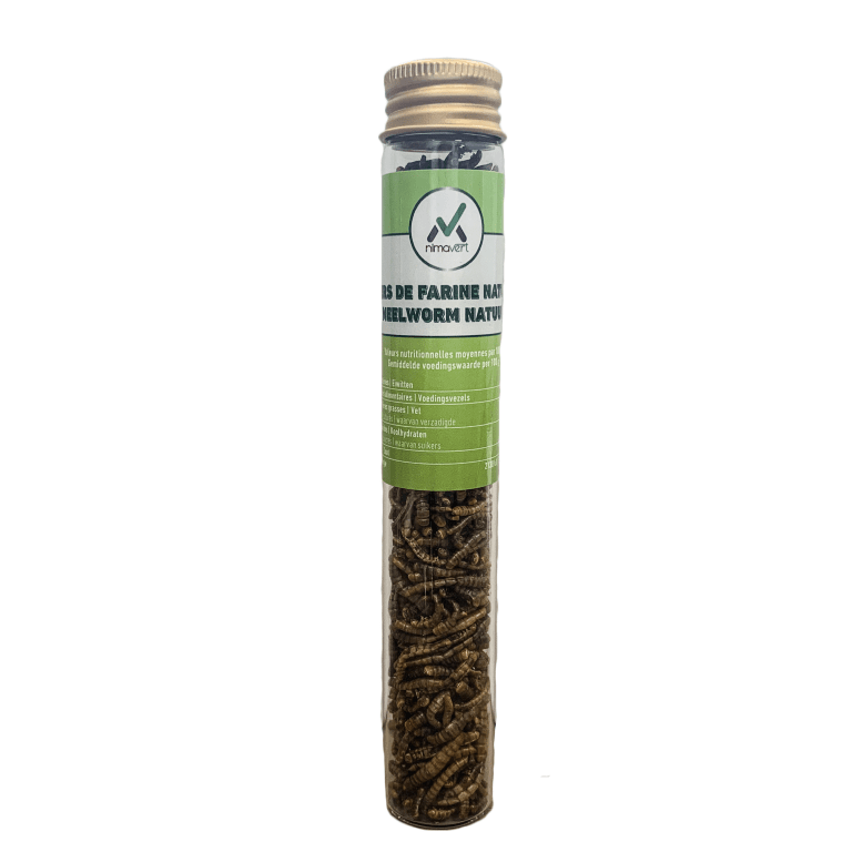 Nimavert - Nature mealworms tube - 21bites