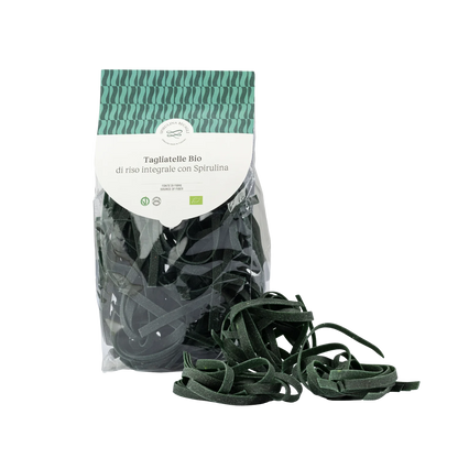 Sprirulina pasta tagliatelle