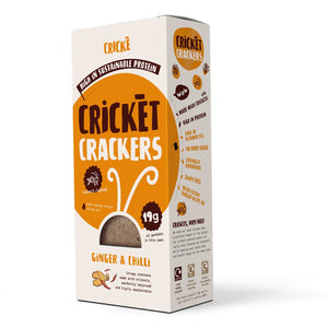 Crickè - Ginger & Chilli cricket crackers