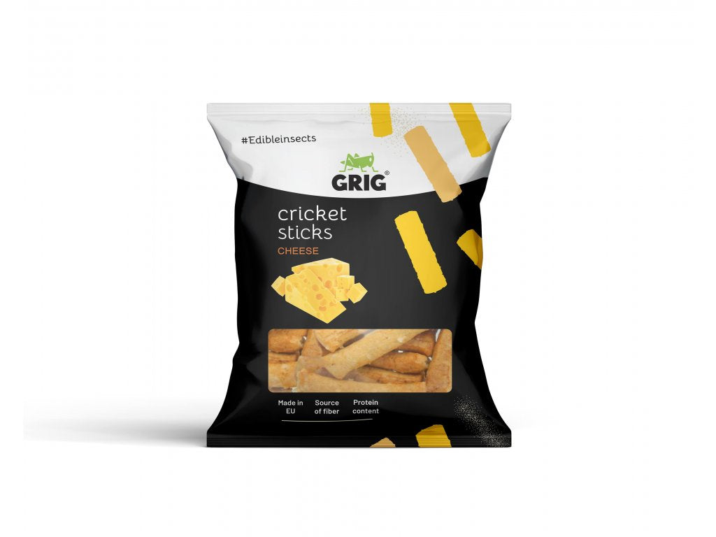Grig - Cheese Cricket sticks - 21bites