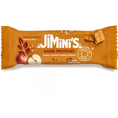 Jimini's - Apple Caramel protein bar - 21bites