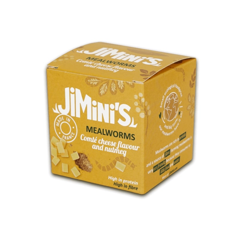 Jimini's - Mealworms Comte cheese and Nutmeg