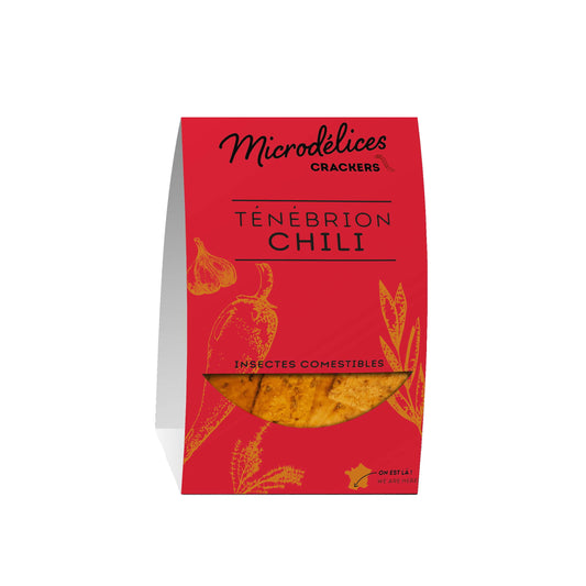 Micronutris - Chili insect crackers - 21bites