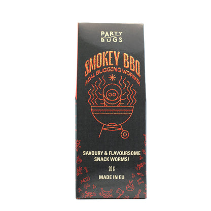 Party Bugs - Smokey BBQ Mealworms - 21bites