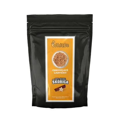 Whizbe - Mealworms salted cinnamon - 21bites
