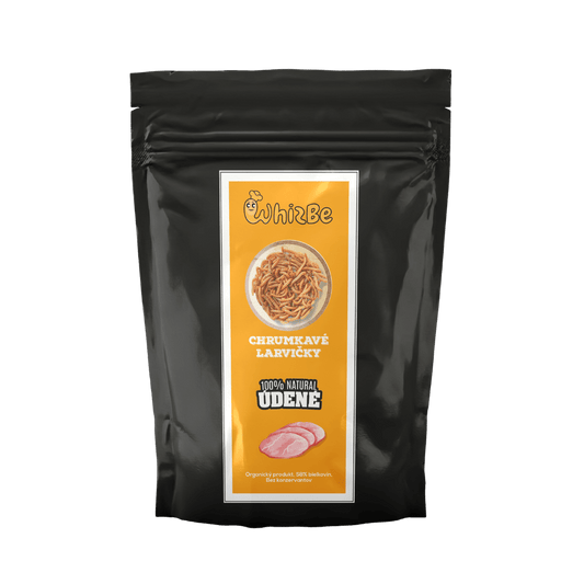Whizbe - Smoked mealwoms - 21bites