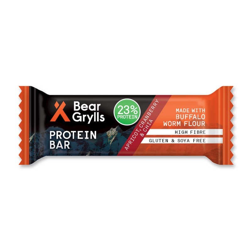 Bear Grylls Protein Bar - Apricot, Cranberry & Chia