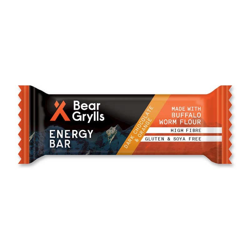 Bear Grylls Energy Bar - Dark Chocolate & Orange - 21bites