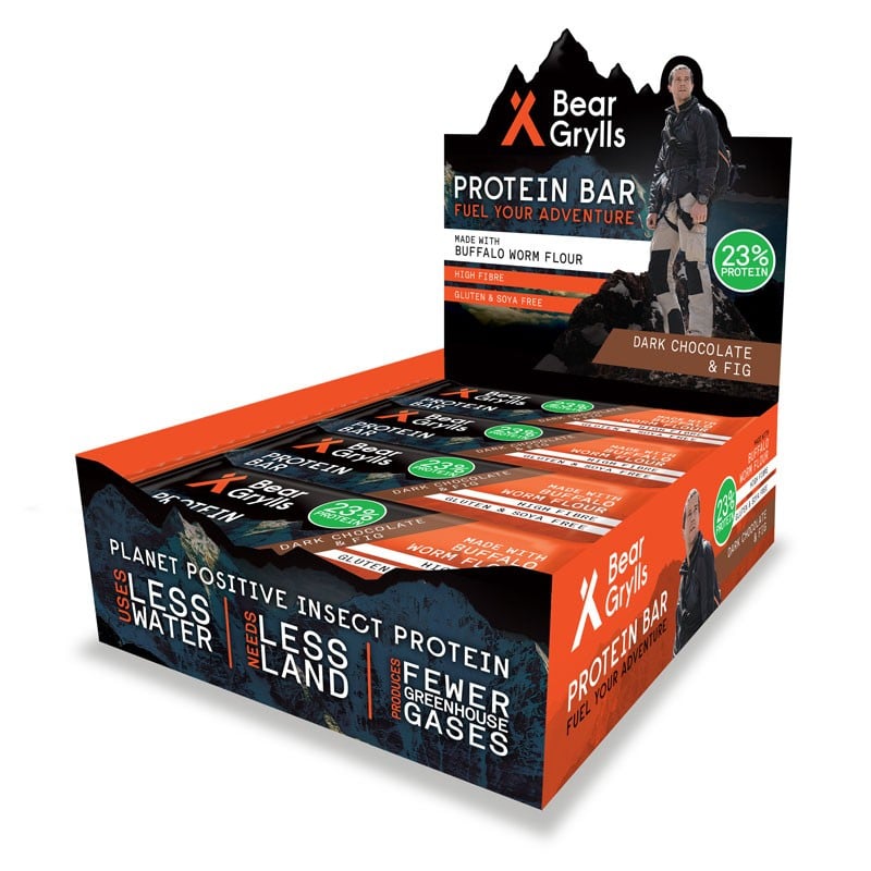 Bear Grylls Protein Bar - Dark Chocolate & Fig - 21bites