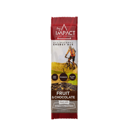 Micronutris - My Impact Fruit chocolate energy bar - 21bites