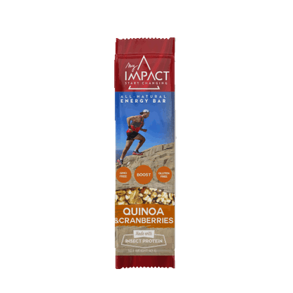 Micronutris - My Impact Quinoa and cranberries energy bar - 21bites