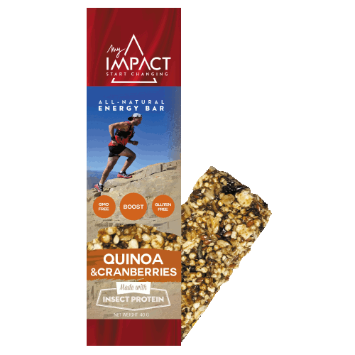 Micronutris - My Impact Quinoa and cranberries energy bar